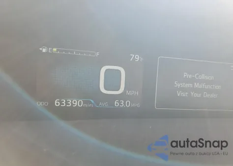 2020 Toyota Prius Prime Le from USA, damaged, VIN JTDKARFP4L3128503